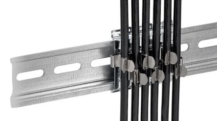 Icotek Silver Spring Steel Clip, 6mm Max. Bundle [SFS-SKL 3-6]; 361-818