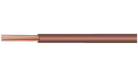 Helukabel H07V-K Series Brown 1.5 Hook Up Wire, 16, 100m, PVC Insulation, 29132 [29132]; 361-915