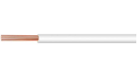 Helukabel H07V-K Series White 2.5 Hook Up Wire, 14, 100m, PVC Insulation, 29150 [29150]; 361-922
