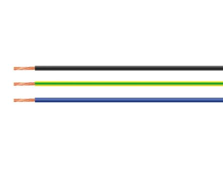 Helukabel H05Z-K Series Black 0.5 Hook Up Wire, 20, 52872 [52872]; 361-938