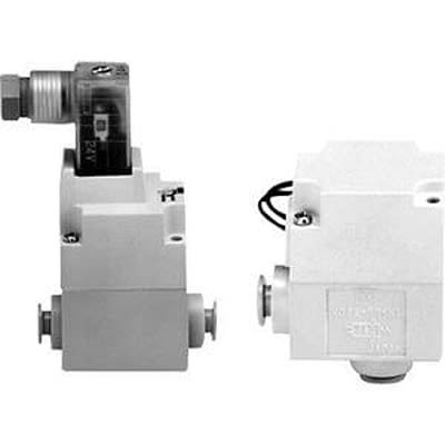 SMC Pilot Operated 2 Port Solenoid Valve Solenoid Valve - Solenoid One-touch Fitting 8 mm VQ20 Series 24V dc [VQ21A1-5YZB-C8-F-Q]; 362-287