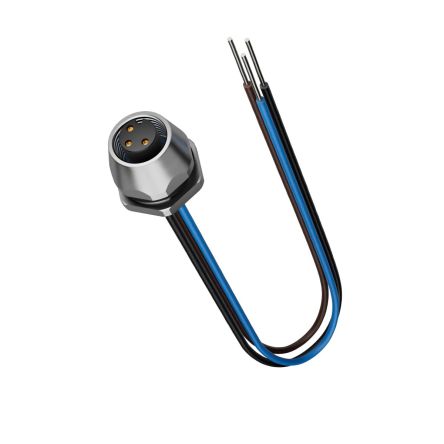 Lapp Straight Female 4 way M12 to Unterminated Circular Connector [381166923]; 362-379