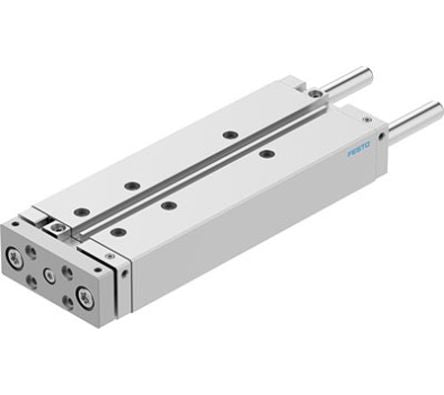 Festo Pneumatic Guided Cylinder - DFM-20-160-B-PPV-A-KF, 20mm Bore, 160mm Stroke, DFM Series, Double Acting [DFM-20-160-B-PPV-A-KF]; 362-461