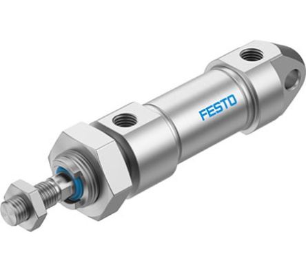 Festo Pneumatic Compact Cylinder - CRDSNU-25-15-P-A, 25mm Bore, 15mm Stroke, CRDSNU Series, Double Acting [CRDSNU-25-15-P-A]; 362-467