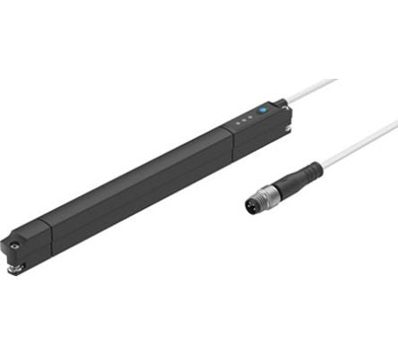 Festo Transmitter Pneumatic Cylinder Sensor, IP65, IP68, 15 → 30V dc, Manual Operation, SDAT, with LED [SDAT-MHS-M160-1L-SV-E-0.3-M8]; 362-537