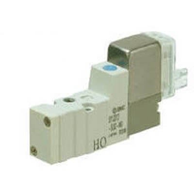 SMC 2 Position Double Solenoid Pneumatic Solenoid Valve - Double Solenoid SYJ3000 Series 24V dc [SYJ324M-5LOU-Q]; 362-817