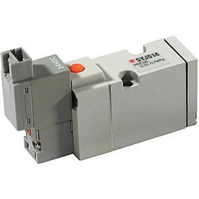 SMC 2 Position Single Solenoid Pneumatic Solenoid Valve - Solenoid SYJ5000 Series 24V dc [SYJ514R-5LOU-Q]; 362-832