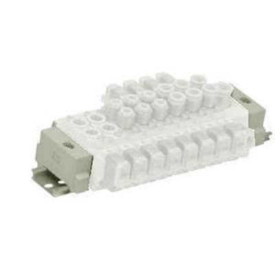 SMC SY3000 series 9 station Manifold Base, SS5Y3-60-09D-Q [SS5Y3-60-09D-Q]; 362-997
