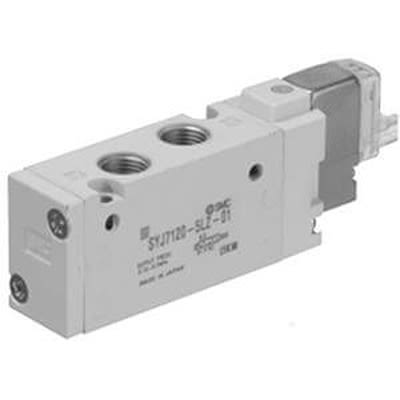 SMC 2 Position Single Solenoid Pneumatic Solenoid Valve - Solenoid G 1/8 SYJ7000 Series 220V ac [SYJ7120-4DZ-01F-Q]; 363-260