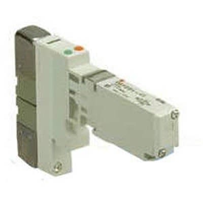 SMC 3 Position Exhaust Centre Pneumatic Solenoid Valve - Solenoid VQ2000 Series 24V dc [VQ2401N-51-Q]; 363-357