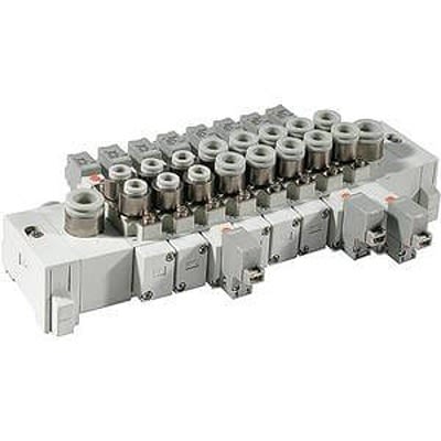 SMC SY5000 series 5 station Manifold Base, SS5Y5-60-05D-Q [SS5Y5-60-05D-Q]; 363-524