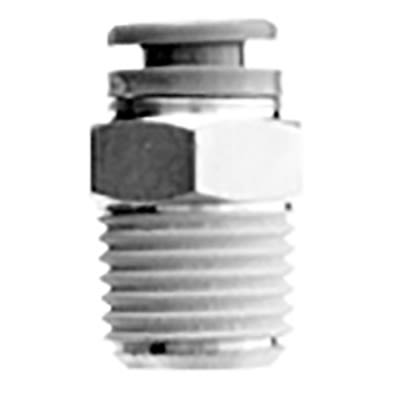 SMC KRH Series Male Connector, 12 mm to R 1/4, Threaded-to-Tube Connection Style, KRH12-02S [KRH12-02S]; 364-131