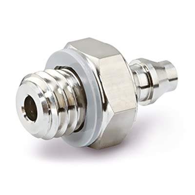 SMC MS Series Union Tee, Push In 8 mm to R 1/8 Male, Threaded-to-Tube Connection Style, MS-5ATHU-6 [MS-5ATHU-6]; 364-158