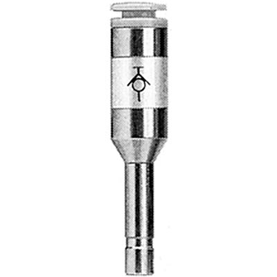SMC KC Series Straight Fitting, 6 mm to 6 mm, Tube-to-Tube Connection Style, KCJ06-99 [KCJ06-99]; 364-298