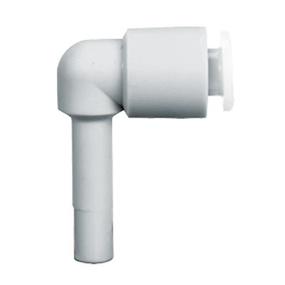 SMC KG Series Plug-in Elbow, 12 mm to 12 mm, Tube-to-Tube Connection Style, KGL12-99 [KGL12-99]; 364-487
