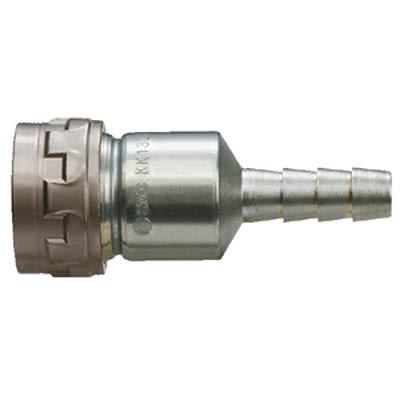SMC Stainless Steel Female Coupler Nipple, Hose Barb [KK130S-13B]; 364-904