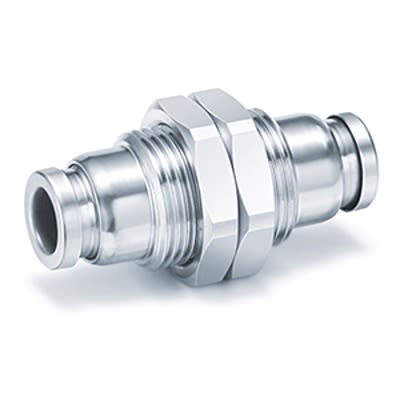 SMC KQ Series Male Connector, Push In 10 mm to Push In 10 mm, Threaded-to-Tube Connection Style, KQB2E10-00 [KQB2E10-00]; 364-954