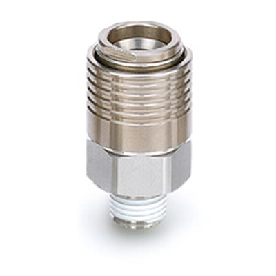 SMC Stainless Steel Female Coupler Nipple, One Touch Fitting [KKA3S-01M-1]; 364-992