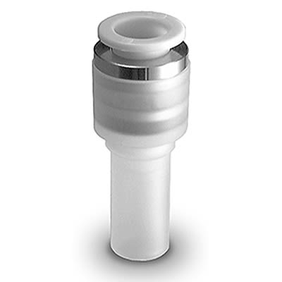 SMC KPR Series Plug-in Reducer, 4 mm to 6 mm, Tube-to-Tube Connection Style, KPR04-06 [KPR04-06]; 365-018