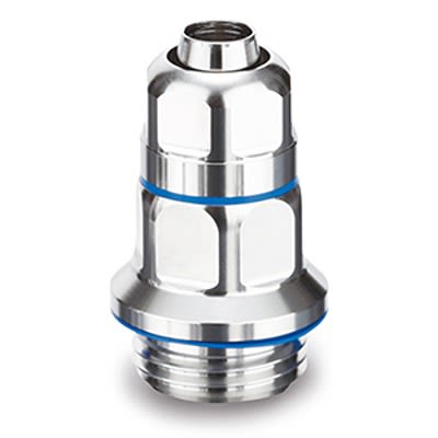 SMC KFG2 Series Male Connector, 8 mm to R 1/4 Male, Threaded-to-Tube Connection Style, KFG2H0806-G02-E [KFG2H0806-G02-E]; 365-550