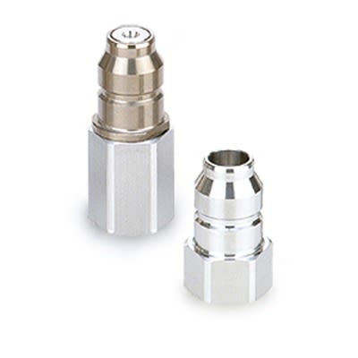 SMC Steel Male Pneumatic Quick Connect Coupling, Rc 3/4 Threaded [KKA6P-06F]; 366-157