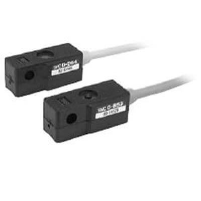 SMC Auto Switch Auto Switch, IP67, 24V dc, D Series, with LED indicator, D-B53 [D-B53L]; 366-687