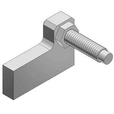 SMC Piston Rod Attachment MXS-BS12, For Use With Compact Cylinder [MXS-BS12]; 368-231