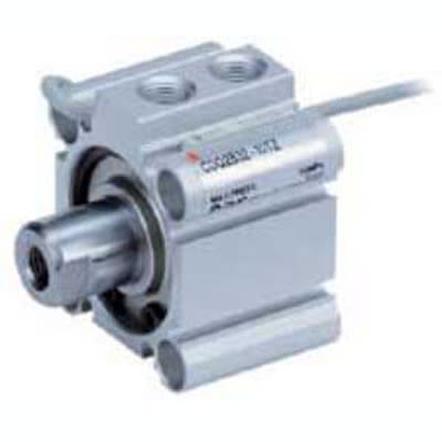 SMC Pneumatic Piston Rod Cylinder - CQ2B50TF-20TZ, 50mm Bore, 20mm Stroke, CQ2 Series, Single Acting [CQ2B50TF-20TZ]; 368-691