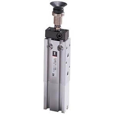 SMC Pneumatic Piston Rod Cylinder - ZCDUKQ10-30D, 10mm Bore, 30mm Stroke, ZCUK Series, Double Acting [ZCDUKQ10-30D]; 369-656