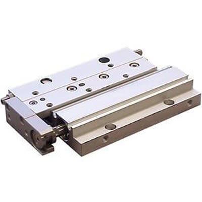 SMC Pneumatic Guided Cylinder - MXF12-20, 12mm Bore, 20mm Stroke, MXF Series, Double Acting [MXF12-20]; 369-875