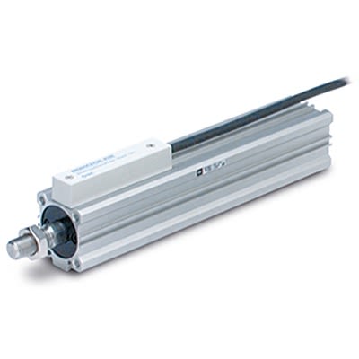 SMC Pneumatic Compact Cylinder - CE1B32-50, 32mm Bore, 50mm Stroke, CE1 Series, Double Acting [CE1B32-50]; 369-892