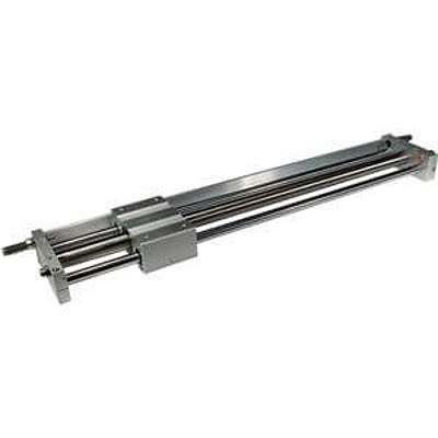 SMC Double Acting Rodless Pneumatic Cylinder 250mm Stroke, 10mm Bore [CY1L10H-250]; 369-987