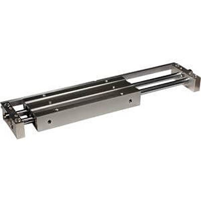 SMC Pneumatic Guided Cylinder - ECDBX2N25-100, 25mm Bore, 100mm Stroke, ECDBX2N Series, Double Acting [ECDBX2N25-100]; 369-997