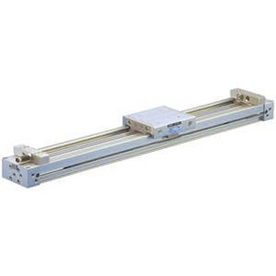 SMC Double Acting Rodless Pneumatic Cylinder 300mm Stroke, 25mm Bore [MY1C25G-300]; 370-032