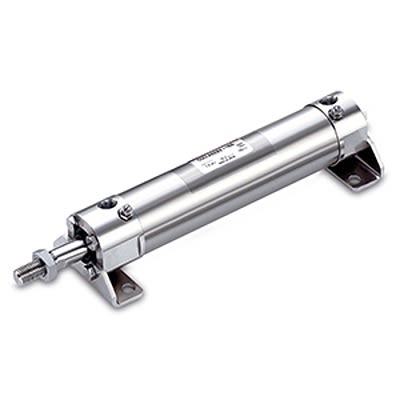 SMC Pneumatic Compact Cylinder - CDG5EN32TFSR-50, 32mm Bore, 50mm Stroke, CG5-S Series, Double Acting [CDG5EN32TFSR-50]; 370-478