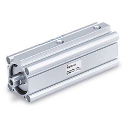 SMC Pneumatic Compact Cylinder - MQQTB10-20D, 10mm Bore, 20mm Stroke, MQQ Series, Double Acting [MQQTB10-20D]; 389-308
