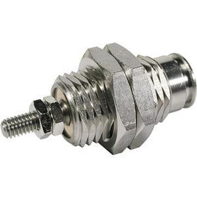 SMC Pneumatic Compact Cylinder - CJPS6-10-B, 6mm Bore, 10mm Stroke, CJP Series, Single Acting with Return Spring Acting [CJPS6-10-B]; 389-398