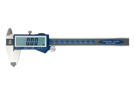 Moore & Wright 150mm Digital Caliper Caliper 0.01 Resolution, Imperial, Metric [MW110-15DFC]; 390-770