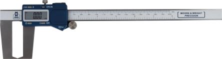 Moore & Wright 200mm Digital Caliper Caliper 0.01 Resolution, Imperial, Metric [MW120-20DABS]; 390-809