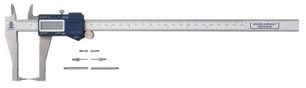 Moore & Wright 300mm Digital Caliper Caliper 0.01 Resolution, Imperial, Metric [MW127-30DABS]; 390-819