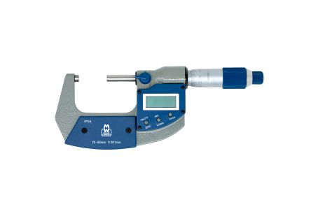 Moore & Wright MW201-02DAB External Micrometer [MW201-02DAB]; 390-913
