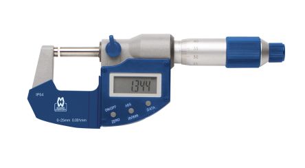 Moore & Wright MW201-01DAB External Micrometer [MW201-01DAB]; 390-997