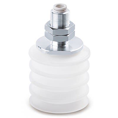 SMC 20mm Bellows Silicon Rubber Suction Cup ZP2-TB20ZJS-AL12-06 [ZP2-TB20ZJS-AL12-06]; 391-128