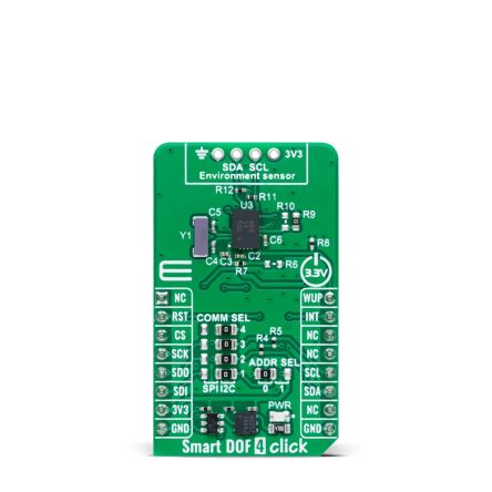 MikroElektronika Smart DOF 4 Click Motion Sensor Development Board for BNO085 mikroBUS [MIKROE-6369]; 391-617
