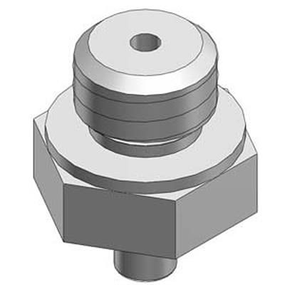 SMC 21mm Flat Suction Cup ZP2A-Z21P [ZP2A-Z21P]; 392-004