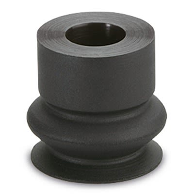 SMC 10mm Bellows NBR Suction Cup ZP2-B10MBN [ZP2-B10MBN]; 392-023