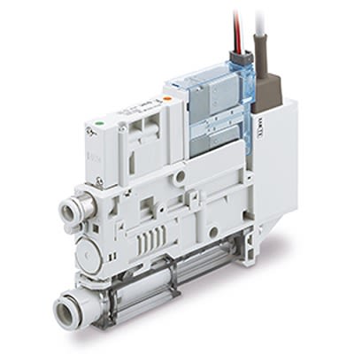 SMC Vacuum Generator, 1.5mm nozzle , -100kPa, ZK2 series [ZK2B15K5RWA-08]; 392-164