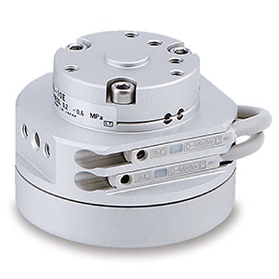 SMC 3 Finger Double Action Pneumatic Gripper, MDHR3-15R, Parallel Gripping Type [MDHR3-15R]; 393-159