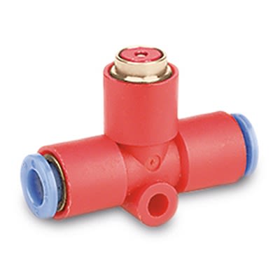 SMC KE Series Tube Pressure Relief Valve, 12mm Tube Inlet Port x 12mm Tube Outlet Port, KEA12 [KEA12]; 393-635