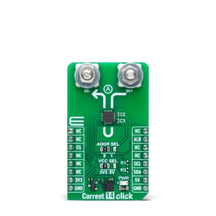MikroElektronika Current 14 Click Evaluation Board Add On Board for BM14270 Industrial Use [MIKROE-6315]; 394-142